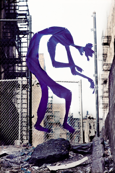 Senga Nengudi, Down (Purple), 1972